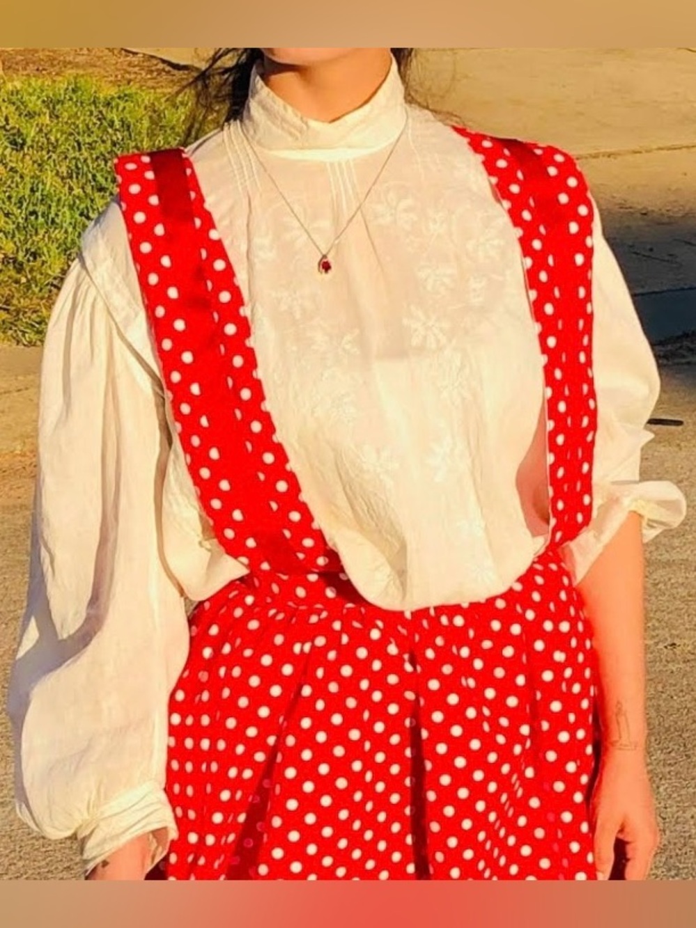 Antique 1900s Cotton Blouse